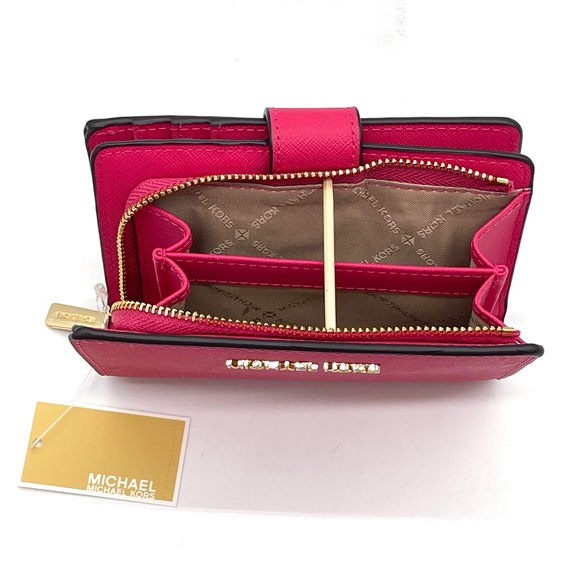 Michael Kors Jaycee Xsmall Backpack & Corner Zip Bifold Wallet - Picture 7 of 11